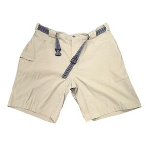 Duluth Trading Dry On The Fly Shorts Men's Size‎ 32 XL Beige